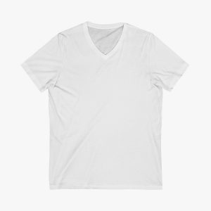 A V-neck T-shirt