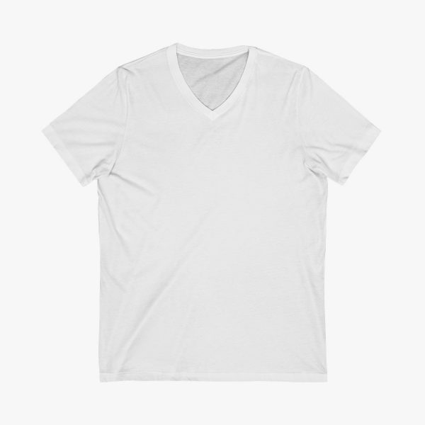 A V-neck T-shirt